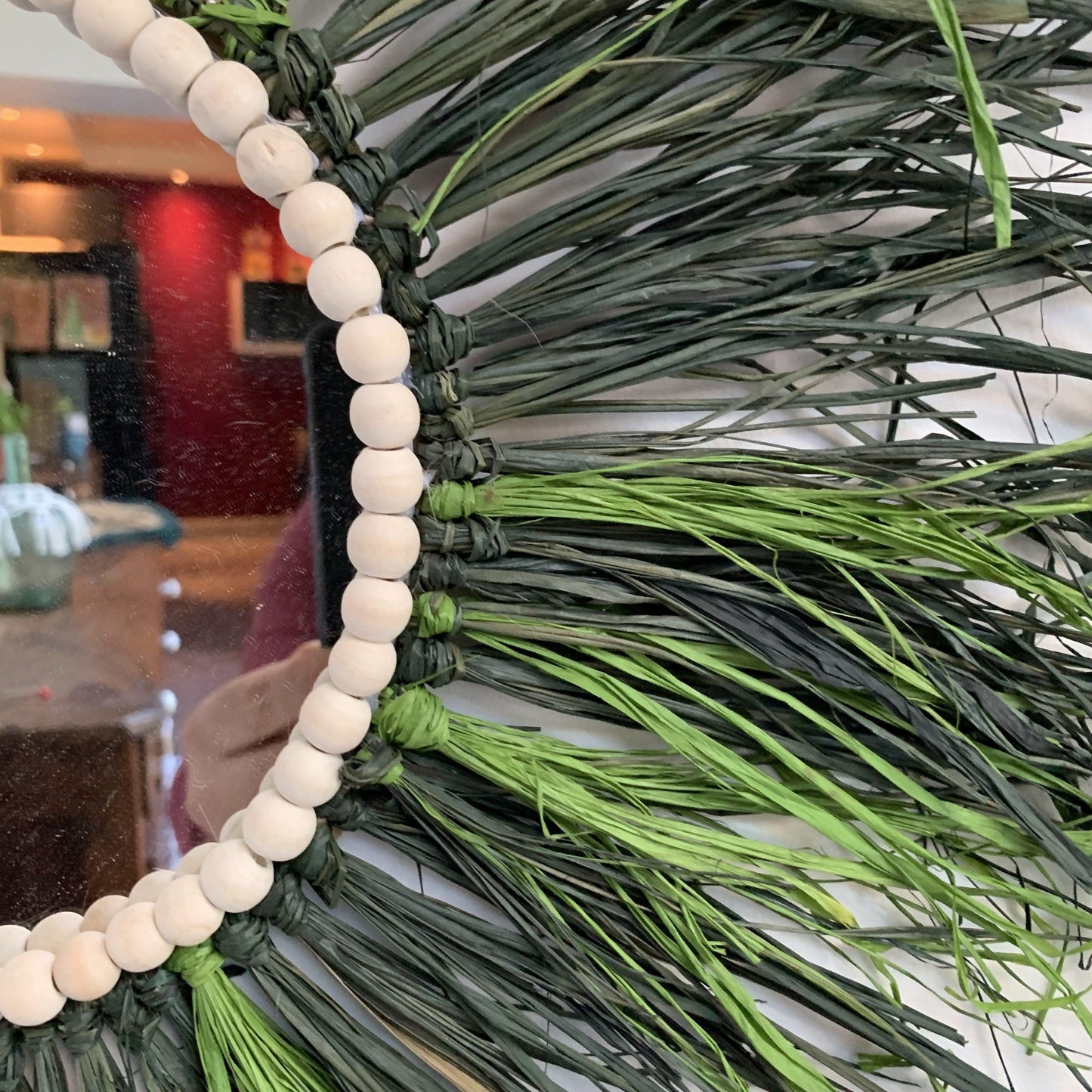 Miroir esprit jungle tropicale