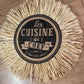 Décoration murale toile de jute et raphia 65 cm (Copie)