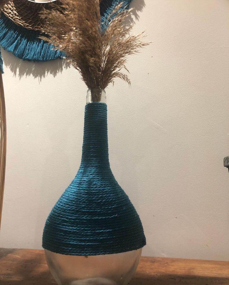 vase bleu