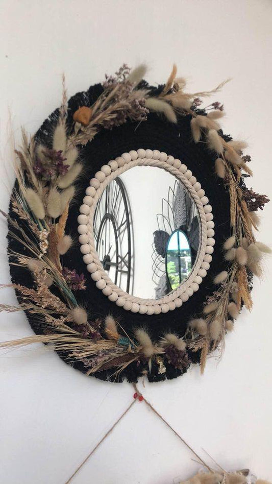 miroir fleuri swanell