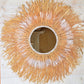 miroir raphia neige swanell