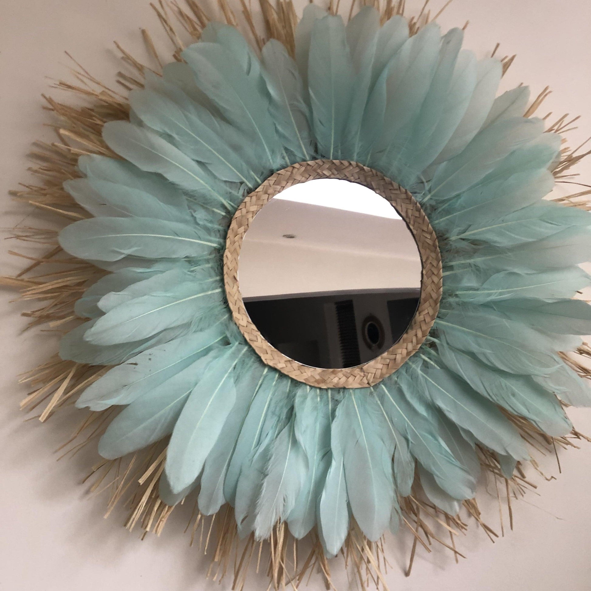 miroir turquoise swanell