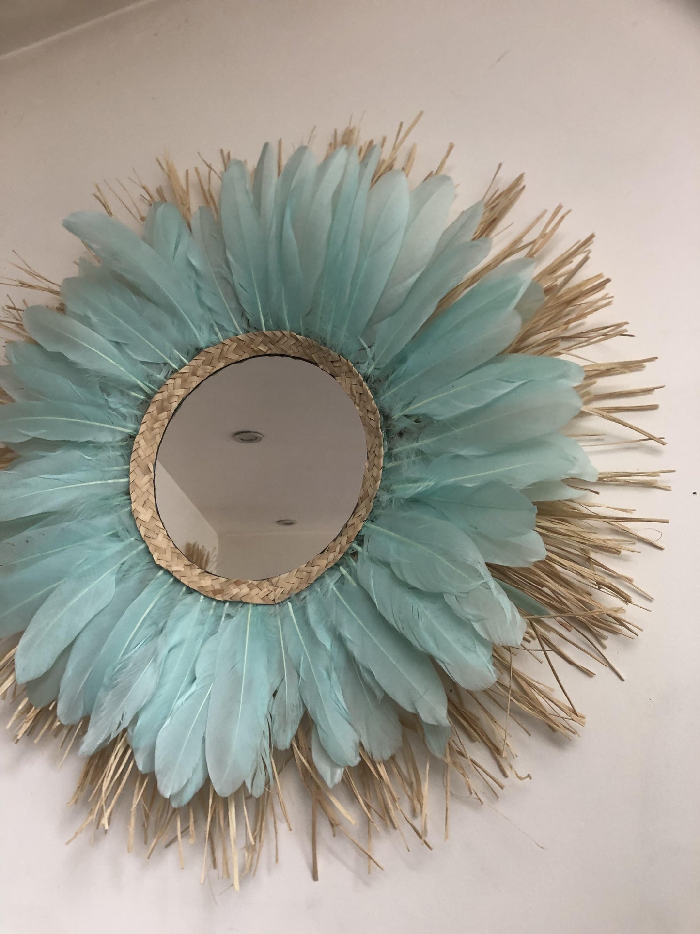 miroir turquoise swanell